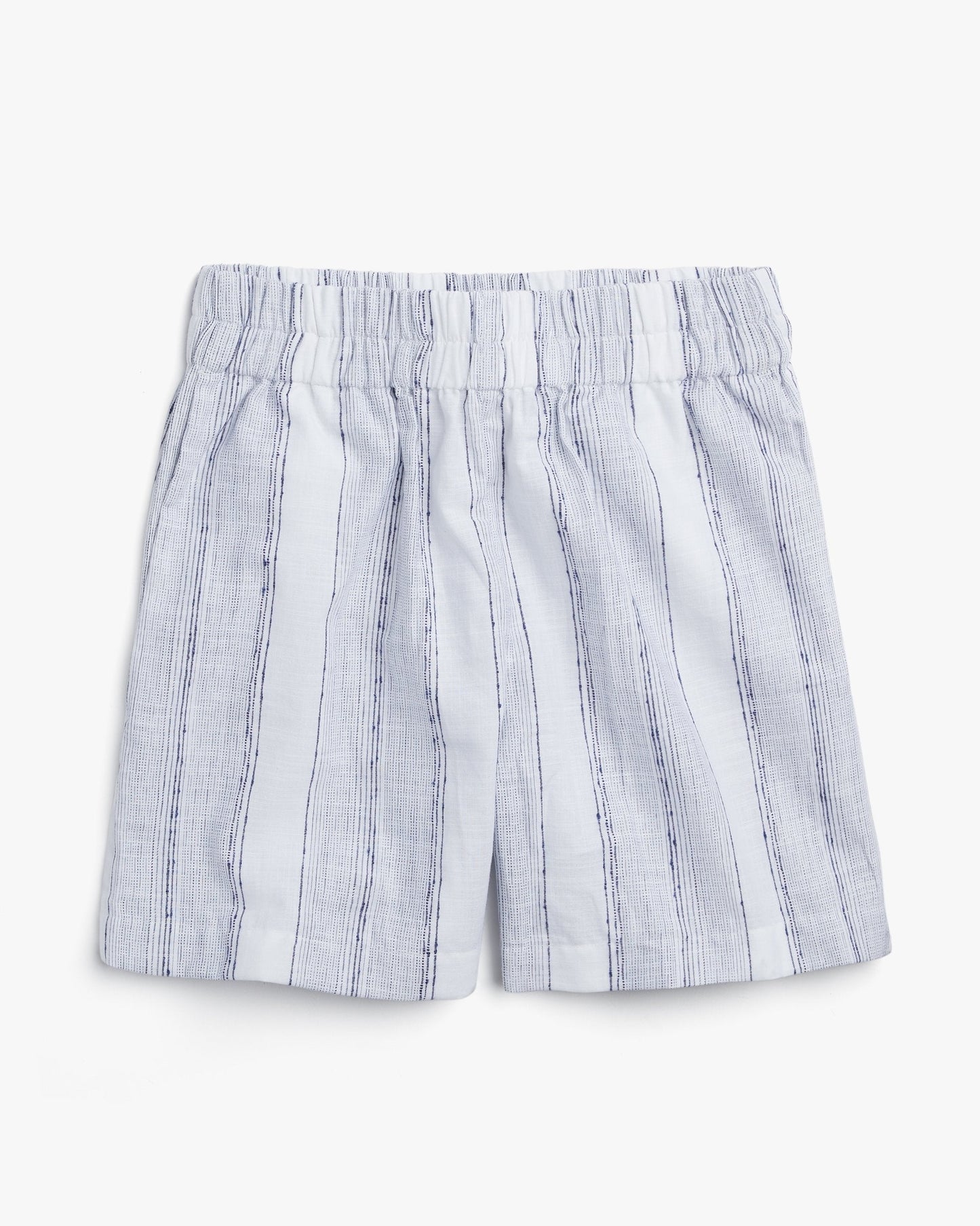 Übergroßer Pyjama -Shorts gestreift