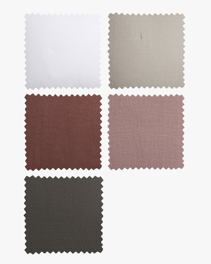 Swatch de tela de lino cotidiana