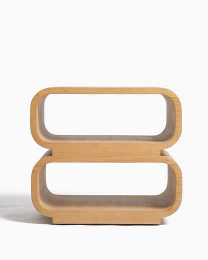 Mesita de noche apilada