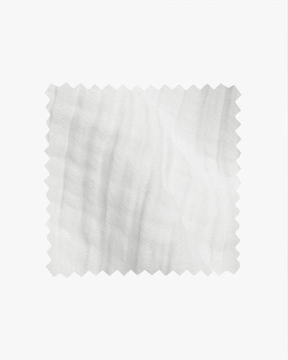 Swatch de gasa de lino en la nube