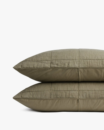 リネンキルティングシャムセット