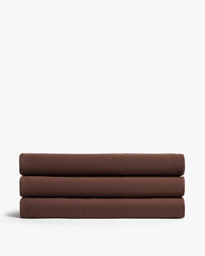 Foglio superiore in lino