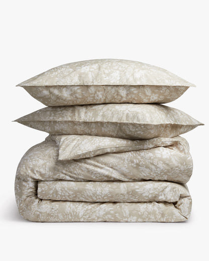 Set di piumini stampati da prato