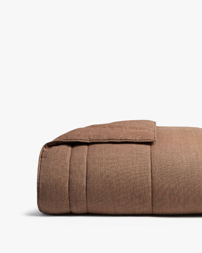 Patina -Leinen Quilt