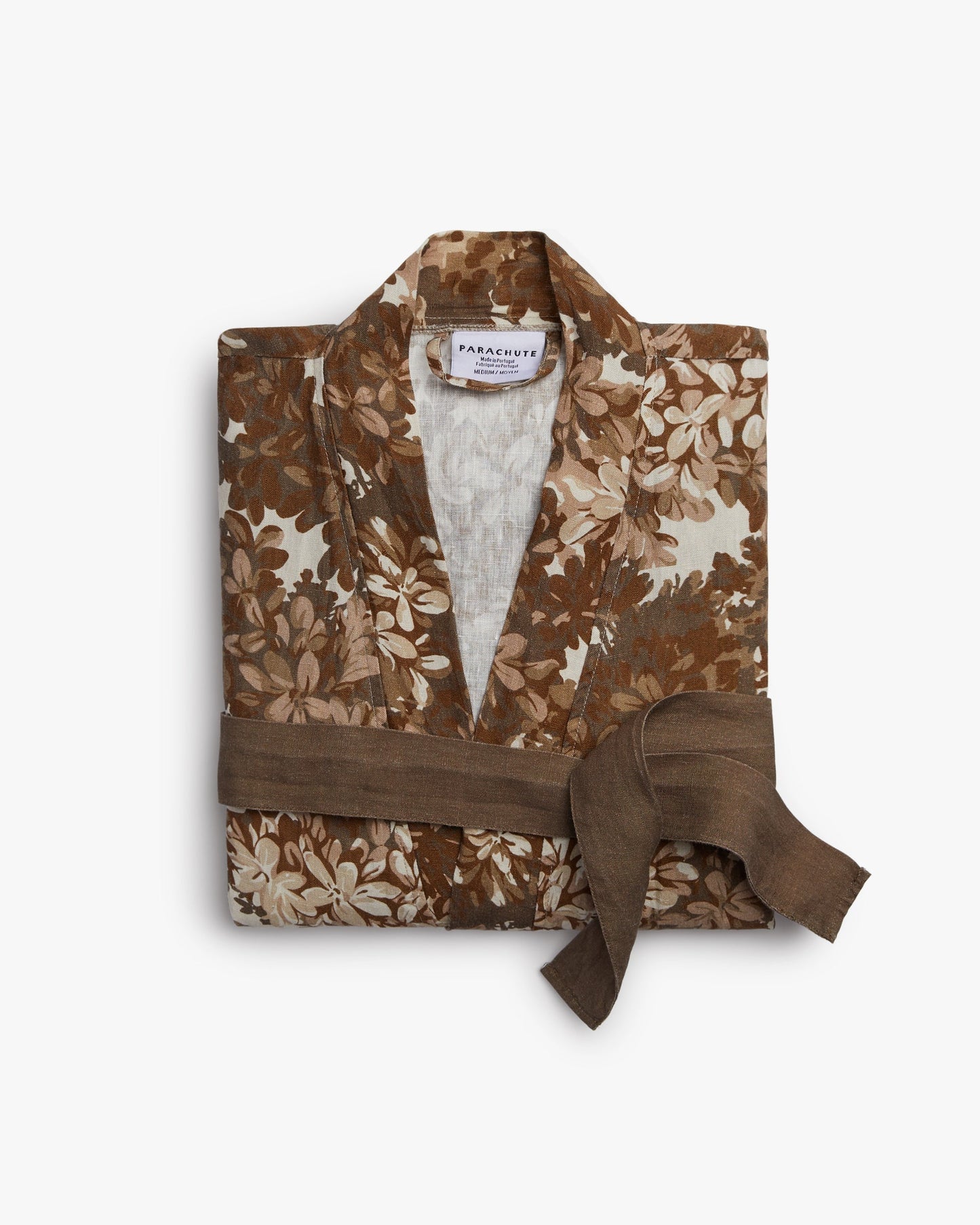 プリントリネンローブ