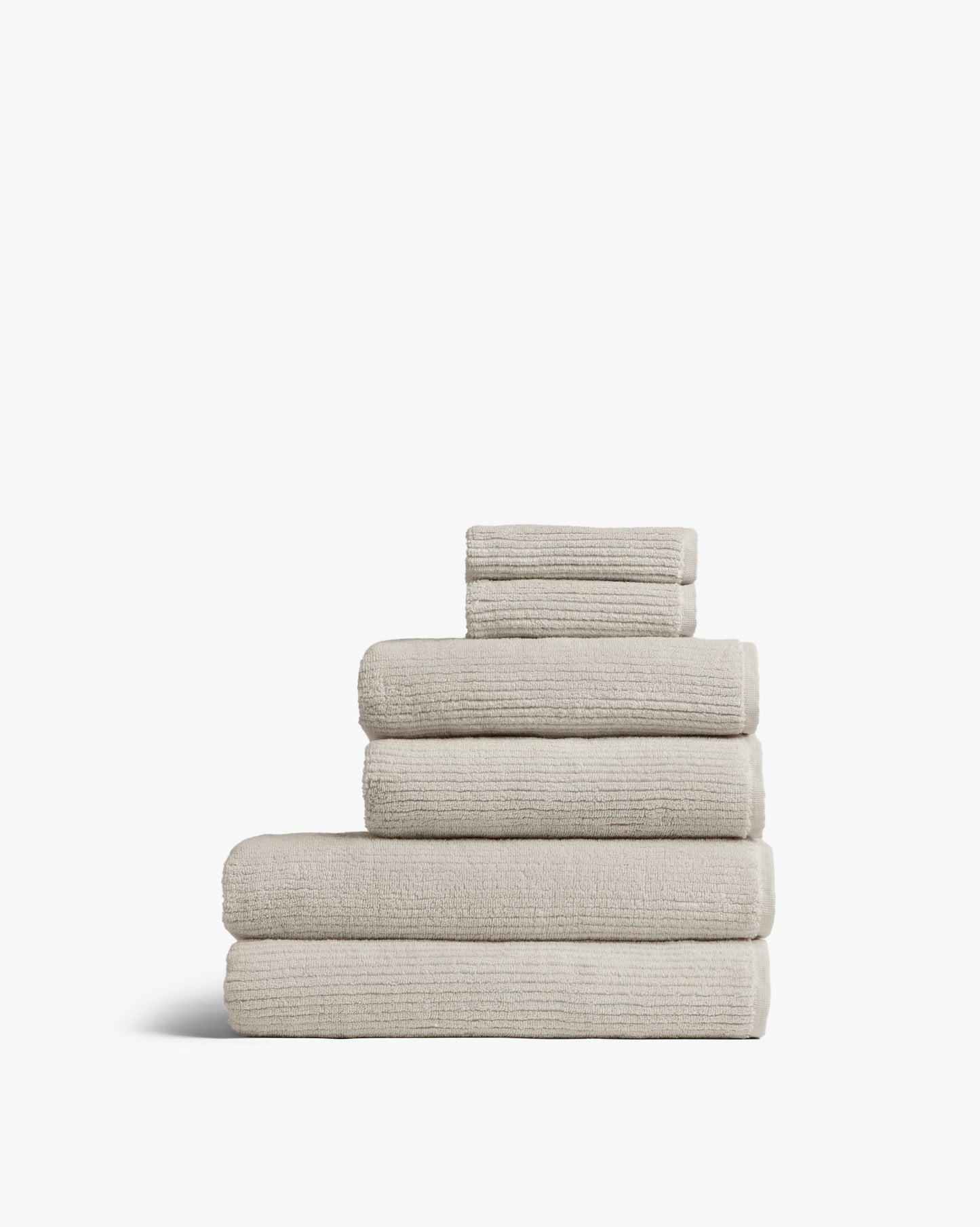 Serviettes à côtes douces