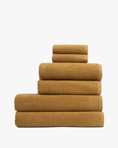 Serviettes à côtes douces