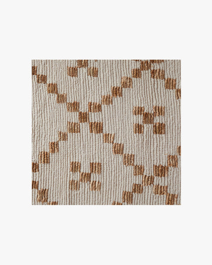 격자 깔개 견본