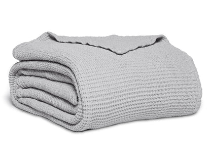 와플 침대 담요