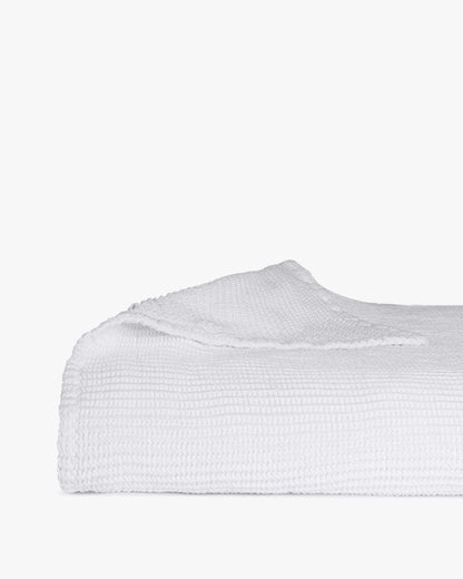 와플 침대 담요