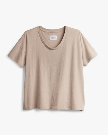 Tee de algodón orgánico para mujeres